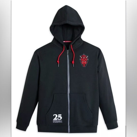 Disney / Star Wars Darth Maul Phantom Menace 25 Sweat Jacket Hoodie Adult - Picture 1 of 7